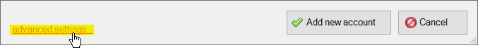 how open advanced storage settings advanced storage settings link