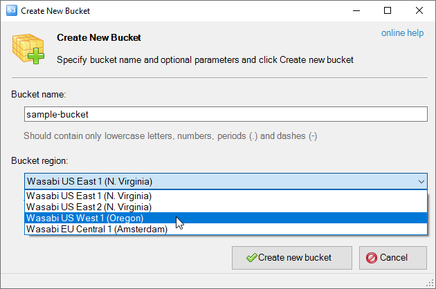Custom Amazon S3 compatible storage Regions Custom Amazon S3 compatible storage Regions