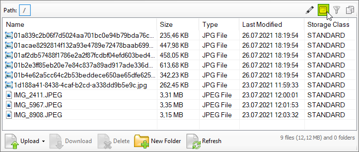 Enable flat browsing mode