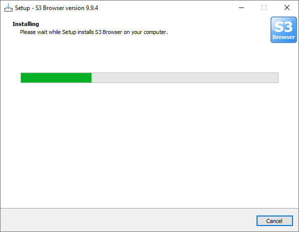 Please wait for Setup completion