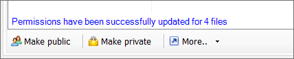Permissions updated