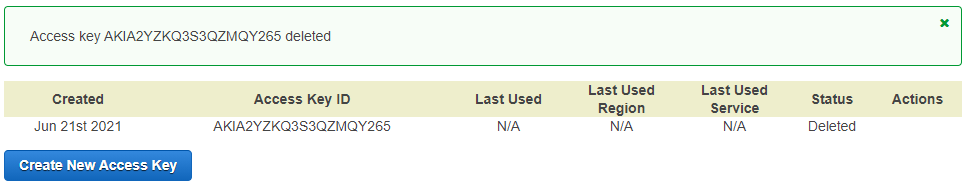 root keys deleted