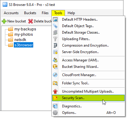 How to protect Amazon S3 buckets