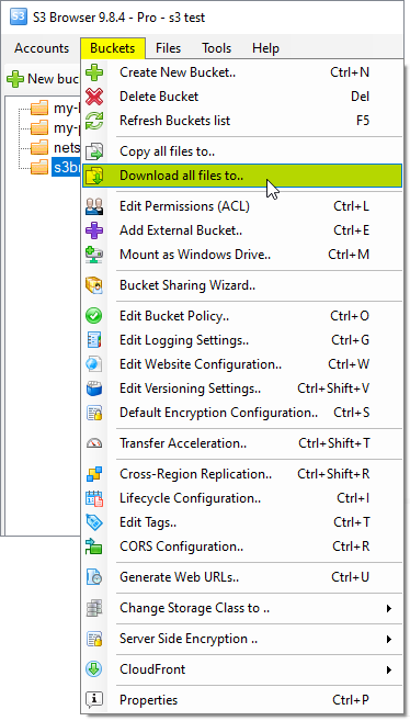 How to download all files from Amazon S3 bucket. download all files from Amazon S3 bucket